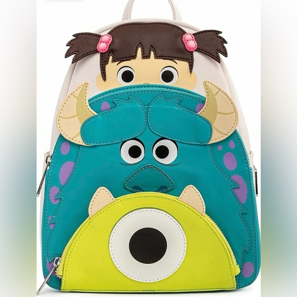 Loungefly Disney Pixar
Monsters Inc. Backpack & Sulley Plush - Picture 2 of 8